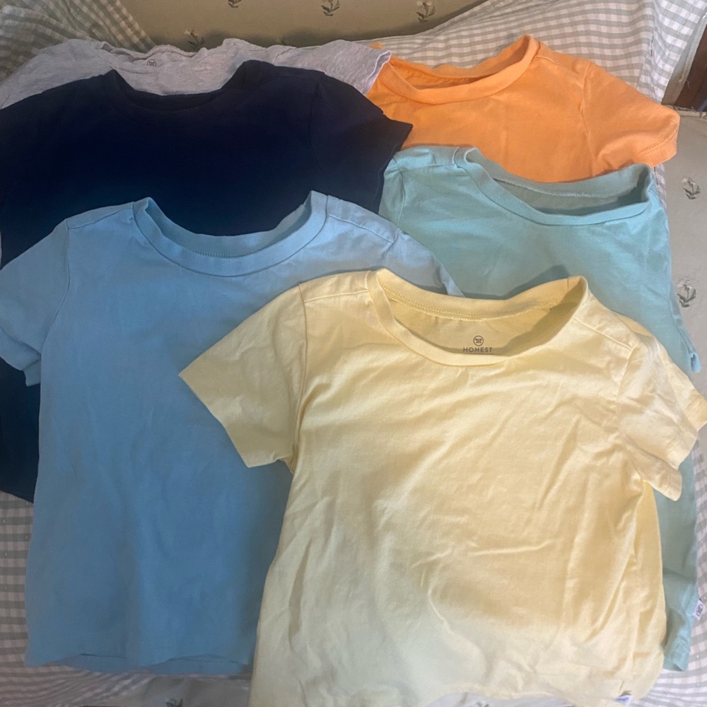 Colorful Kids' T-Shirt Set of 6